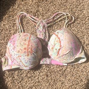 Cute Pastel Razorback Victoria’s Secret bikini top